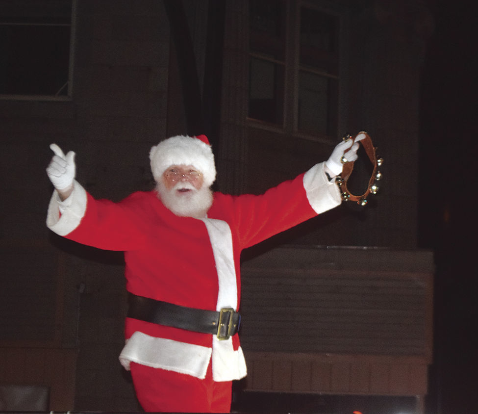 Here comes santa claus